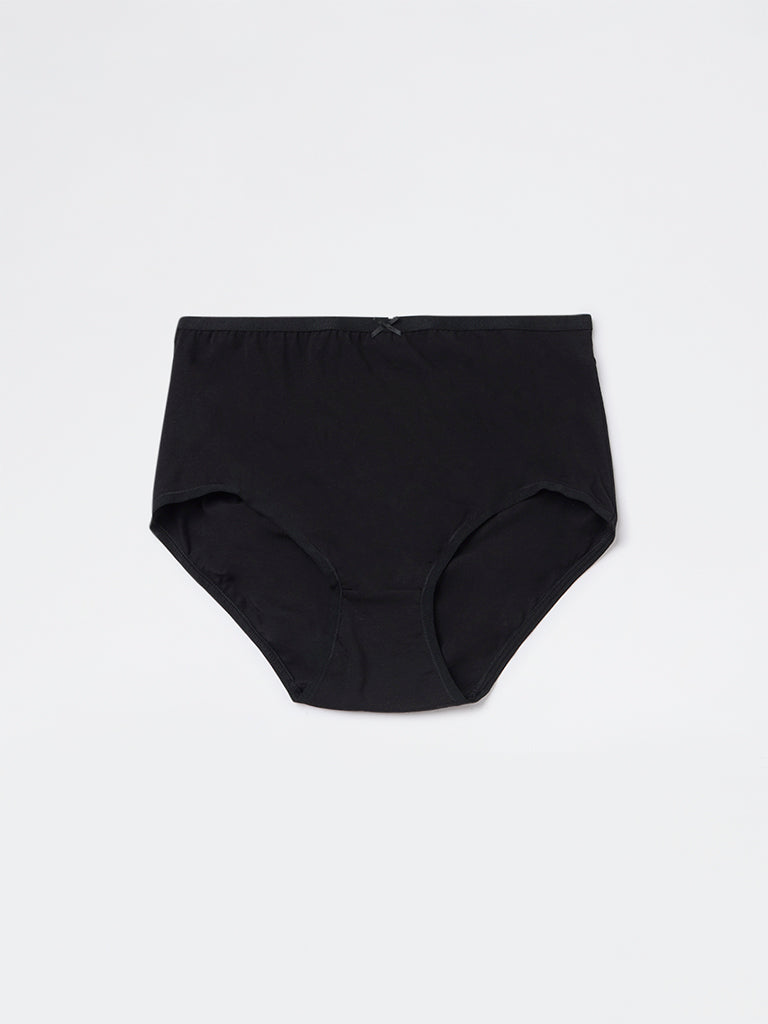 Wunderlove 3-Pack High-Rise Cotton-Blend Full Briefs