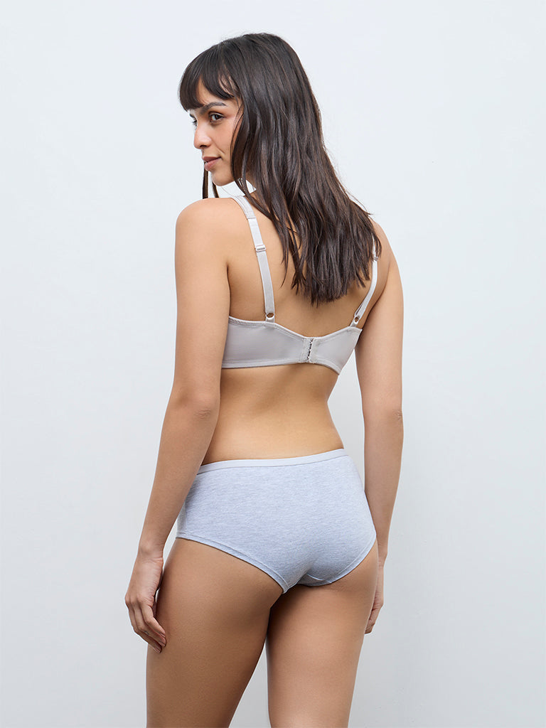 Wunderlove 3-Pack Low-Rise Cotton-Blend Briefs