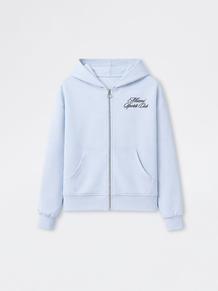 Nuoflexx Light Blue Hooded Jacket