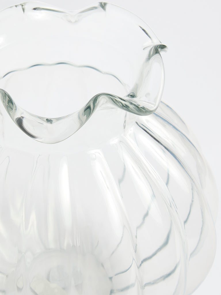 Westside Home Clear Flower Vase - Large