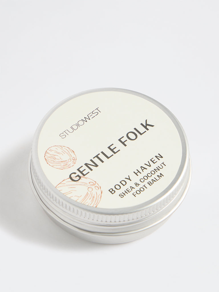 Studiowest Gentle Folk Shea and Coconut Footbalm - 10 gm