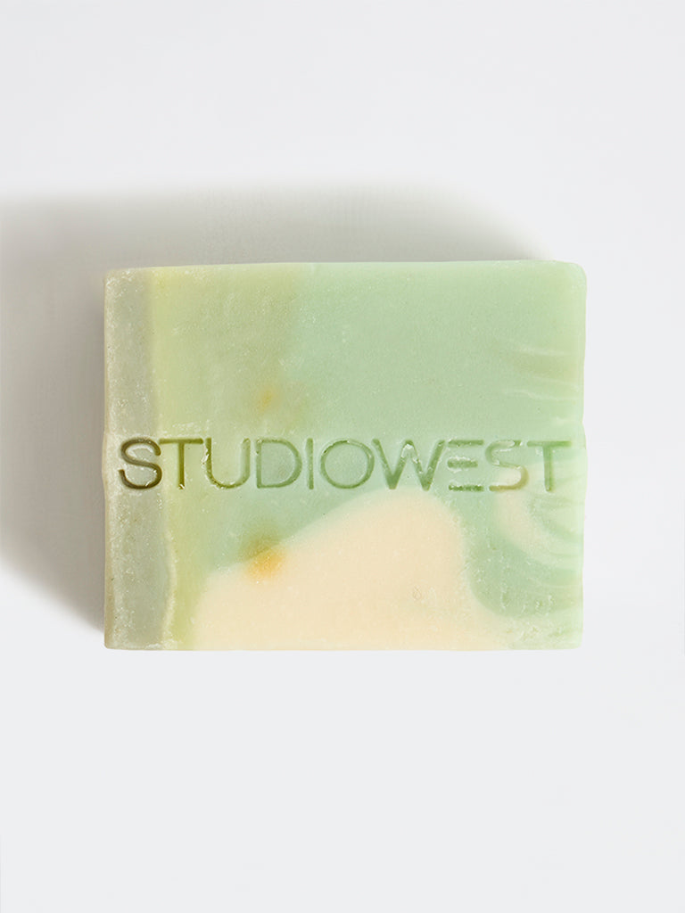 Studiowest Gentle Folk Serenity Studs Bergamot Tea Tree Bathing Bar -75 gm