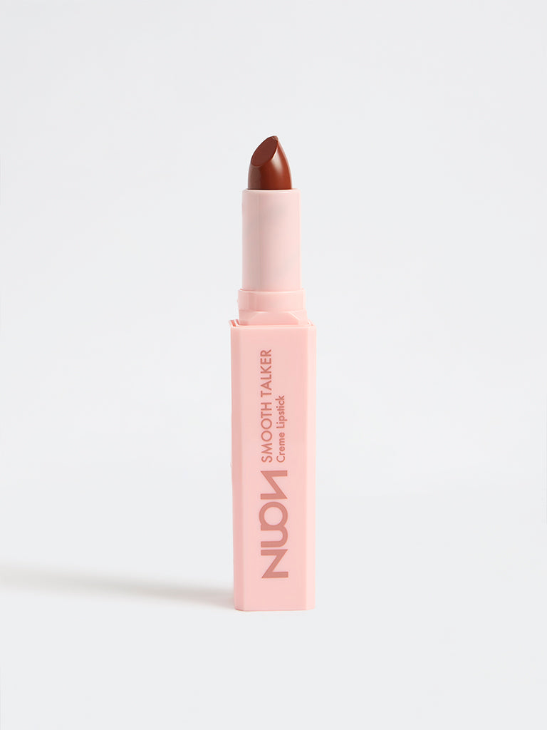 Nuon Smooth Talker Coco Kiss BR-01 Creme Lipstick - 4 gm