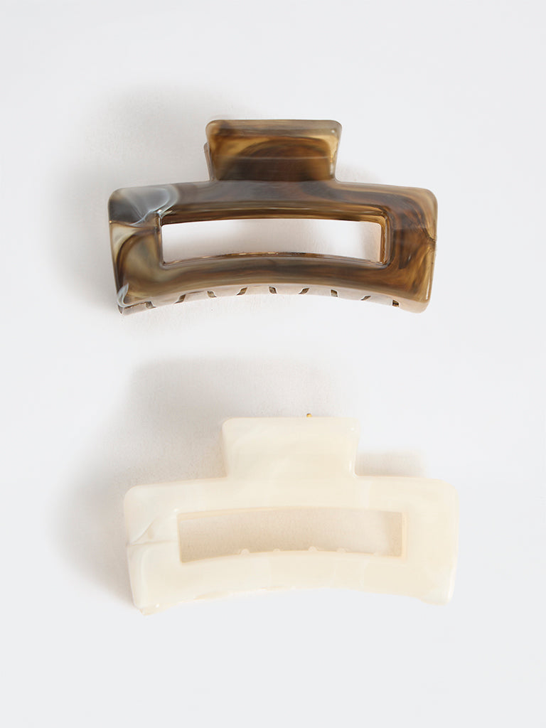 Studiowest Multicolour Claw Clips - Pack of 2