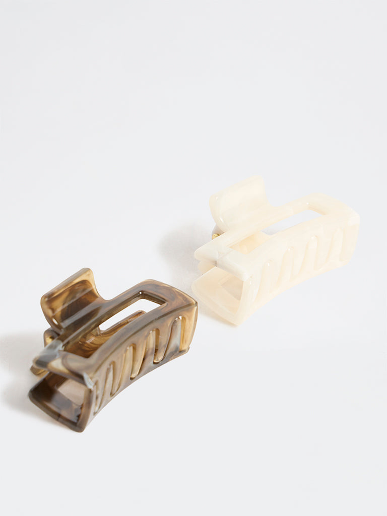 Studiowest Multicolour Claw Clips - Pack of 2