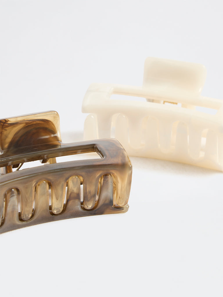 Studiowest Multicolour Claw Clips - Pack of 2