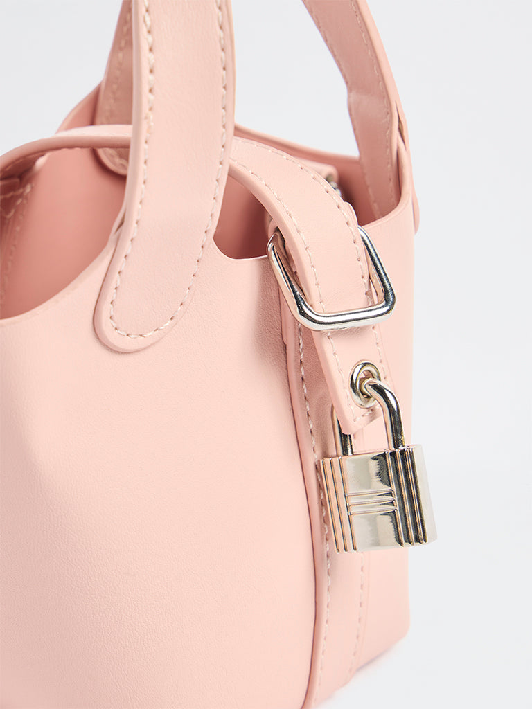Westside Blush Pink Nano Bucket Bag