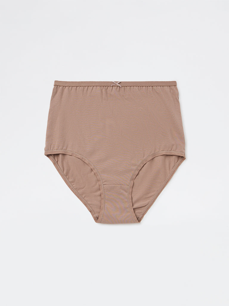 Wunderlove 3-Pack Printed Cotton-Blend Full Briefs