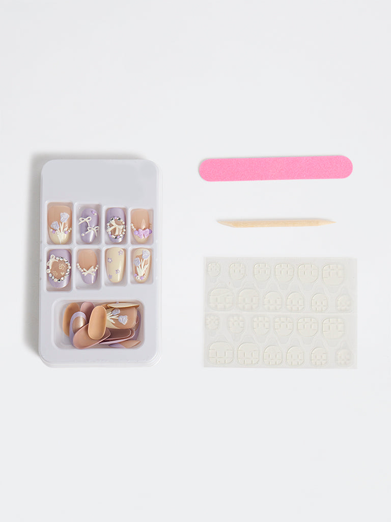 Studiowest Lilac Victorian Era Press-On Nail Set
