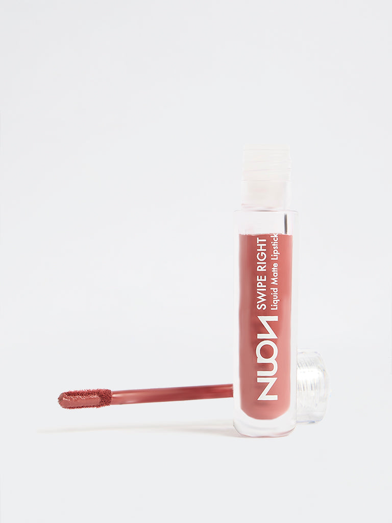 Nuon Swipe Right Bare Mood N-01 Liquid Matte Lipstick - 4.9 ml