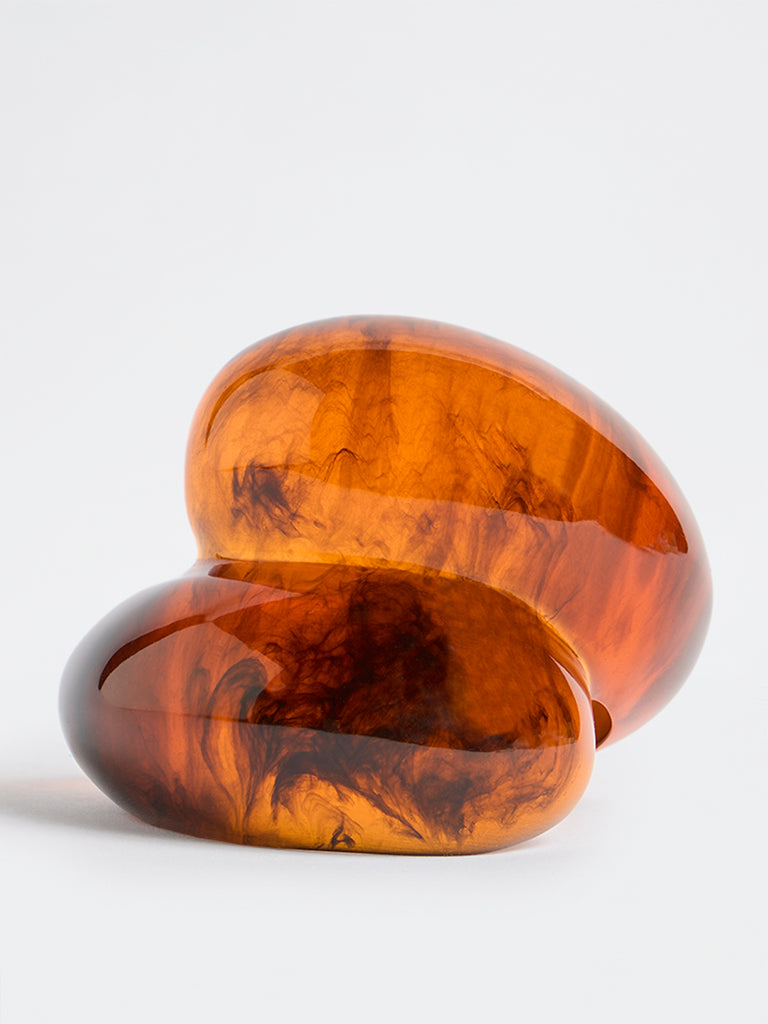 Westside Accessories Amber Chunky Resin Bangle