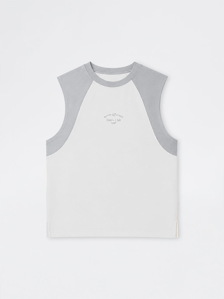 Nuoflexx Off-White Color-Blocked Relaxed-Fit Cotton-Blend T-Shirt