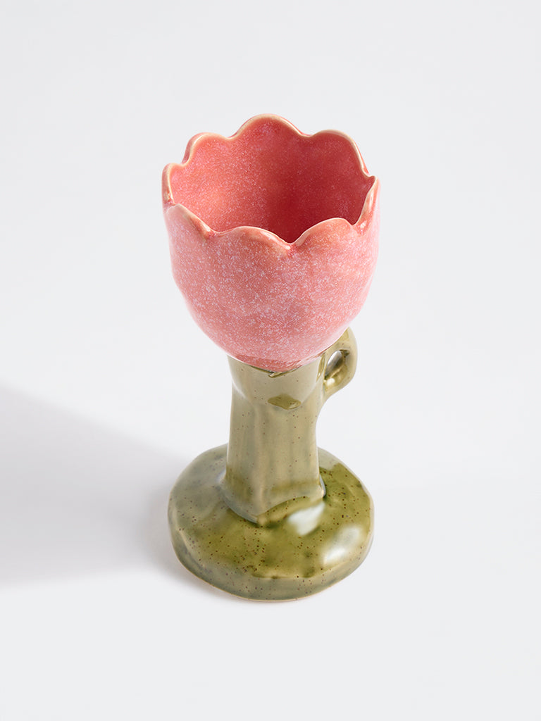 Westside Home Multicolour Floral Design Candle Holder