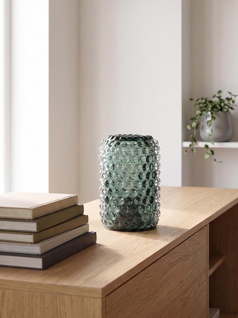 Westside Home Green Glass Bubble Light