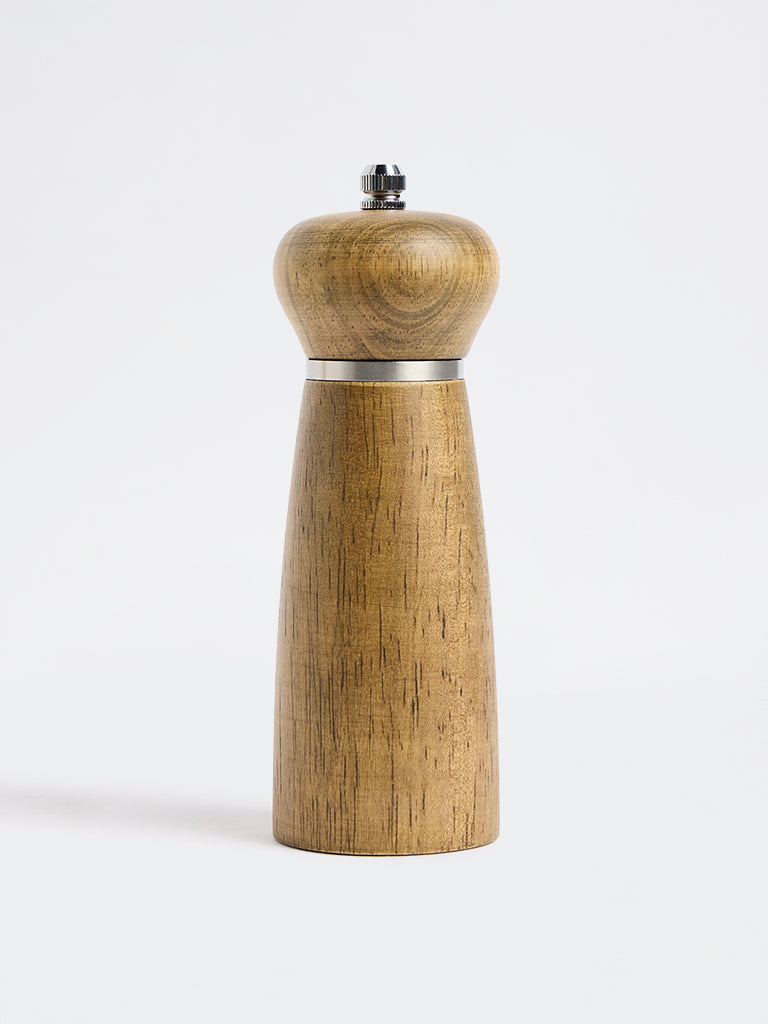 Westside Home Brown Salt and Pepper Wooden Grinder