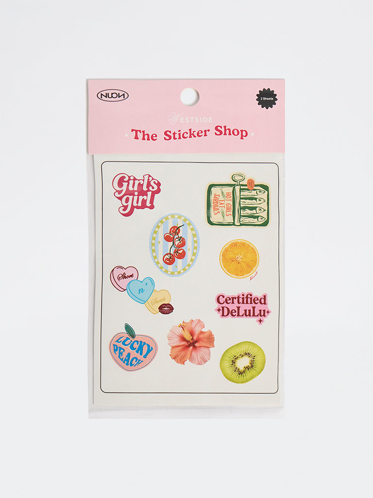 Nuon The Sticker Shop Fun Sticker Sheets - Pack of 2