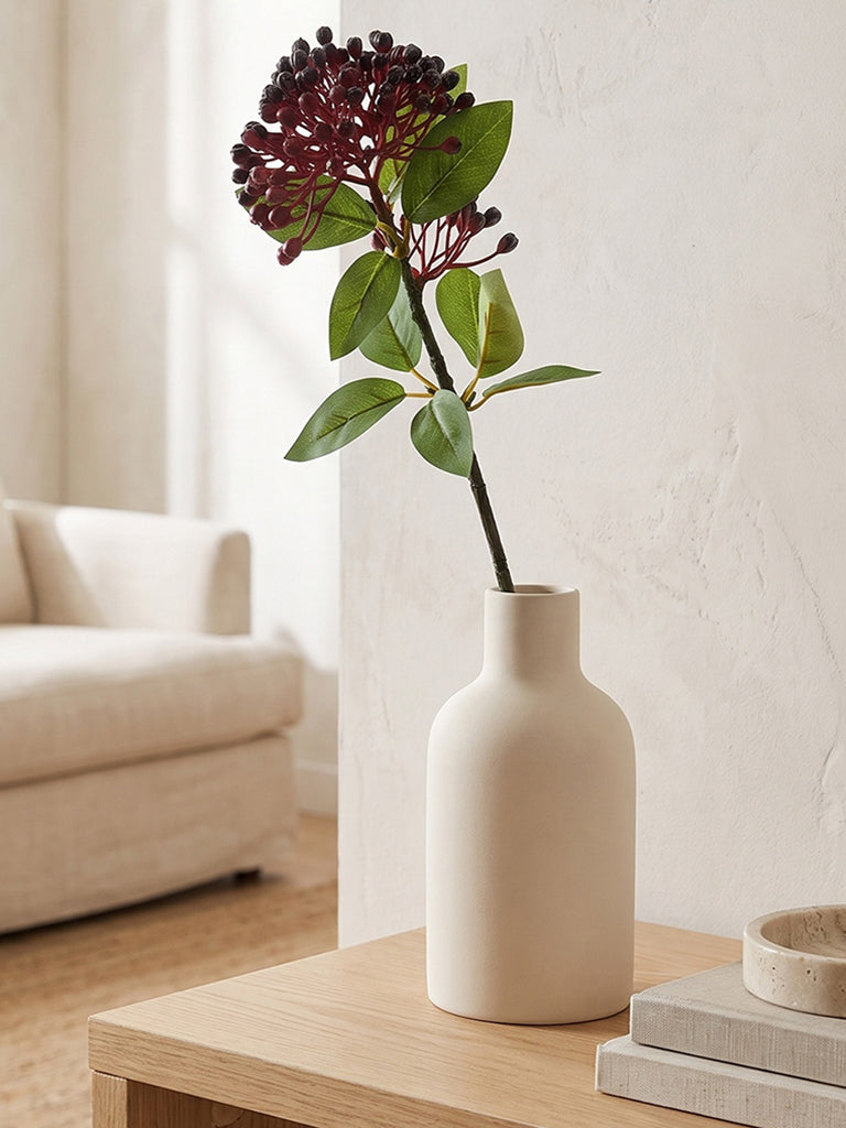 Westside Home Red Berry Branch Artificial Plant