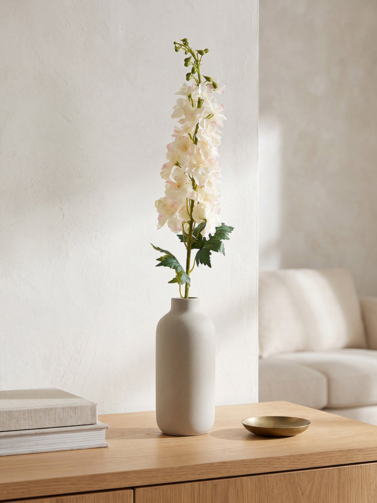 Westside Home White Delphinium Artificial Plant