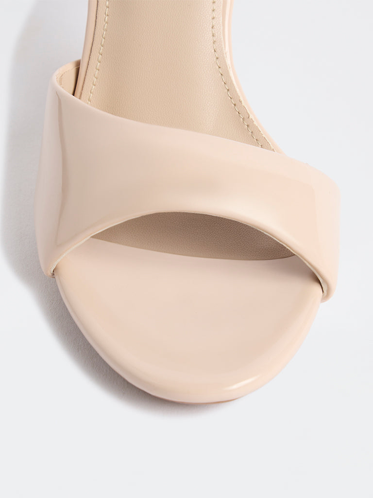 LUNA BLU Ivory Heel Sandals