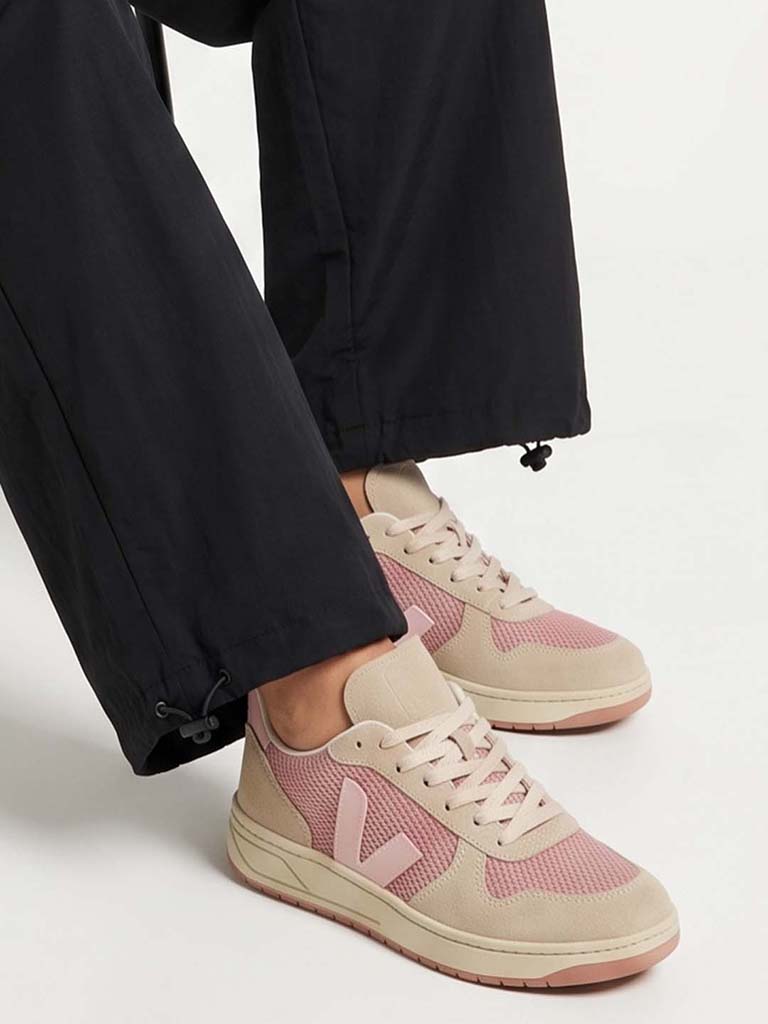 LUNA BLU Blush Pink Chunky Sneakers