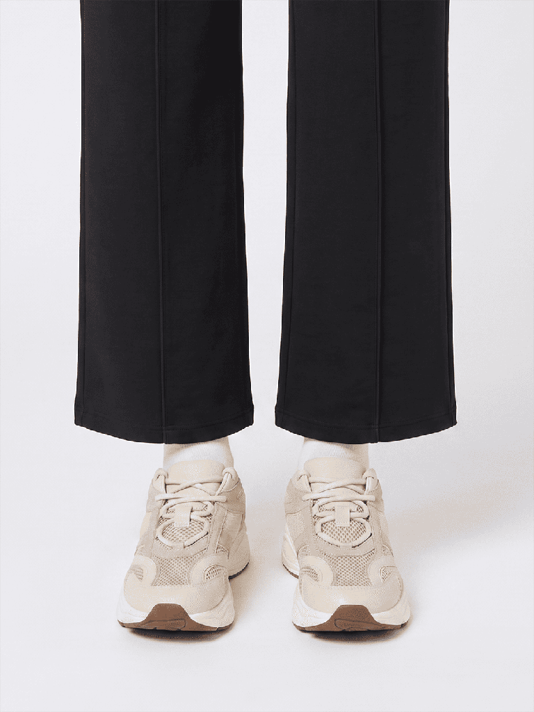 LUNA BLU Beige Chunky Sneakers