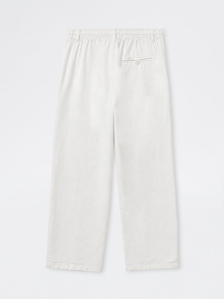 ETA Off-White Relaxed-Fit Mid-Rise Cotton-Blend Chinos