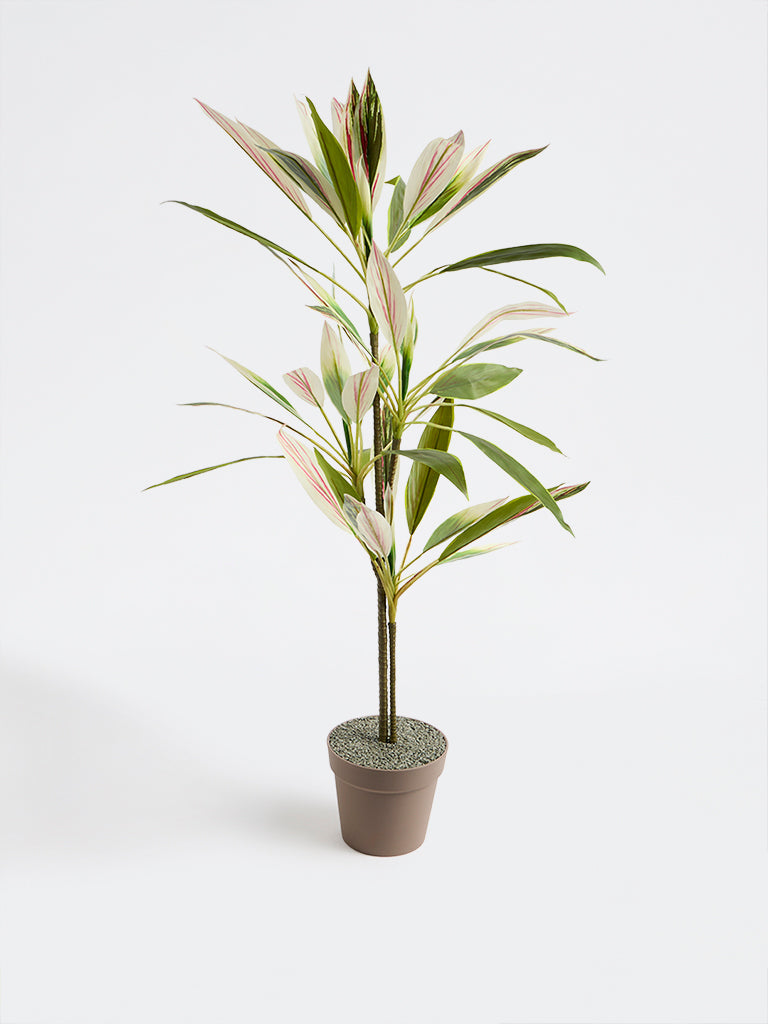 Westside Home Green Artificial Dracaena Plant