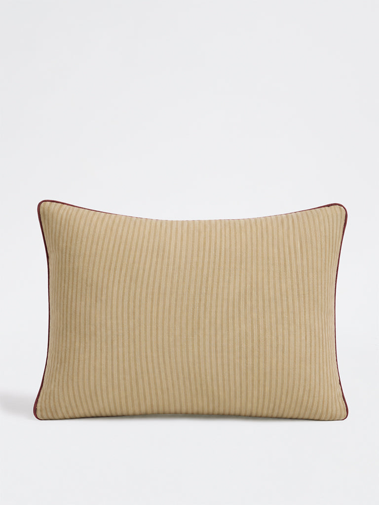 Westside Home Pink Toile Printed Cushion Cover