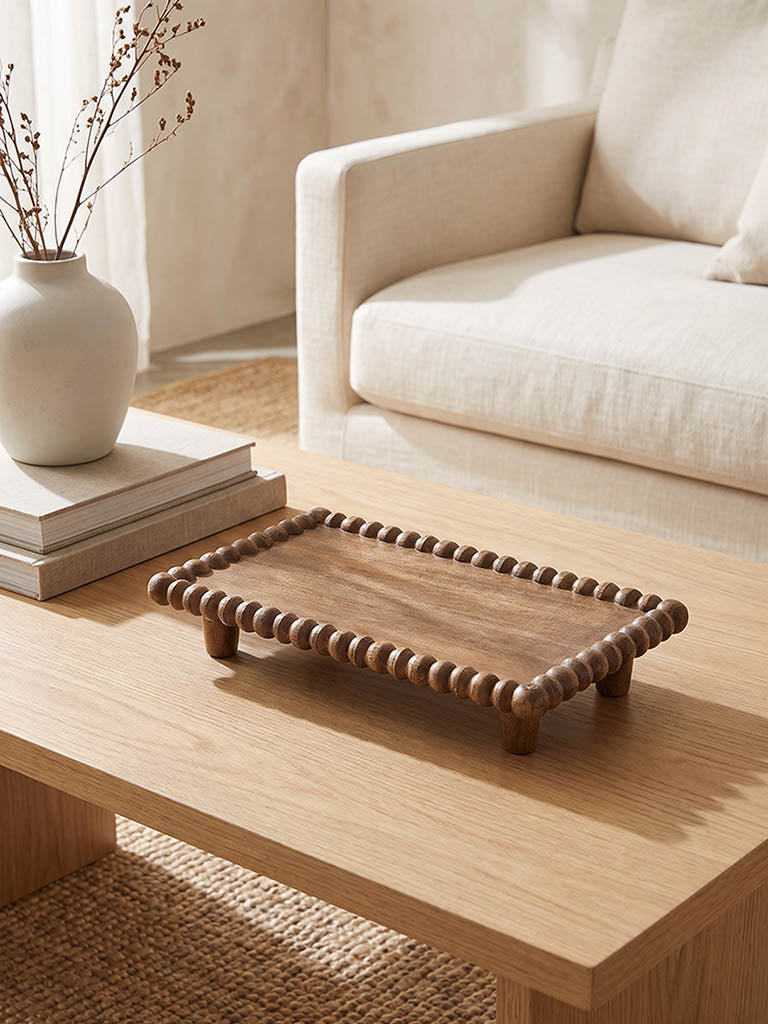 Westside Home Brown Wooden Riser