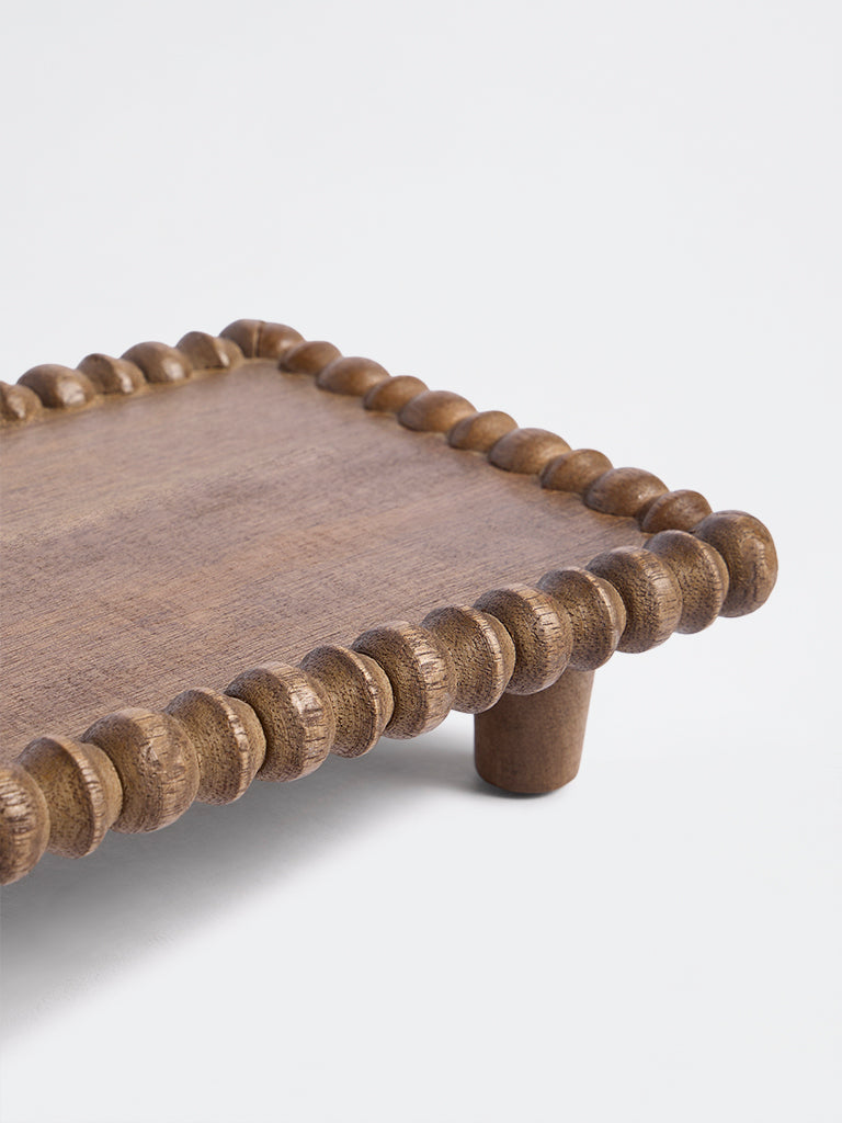 Westside Home Brown Wooden Riser