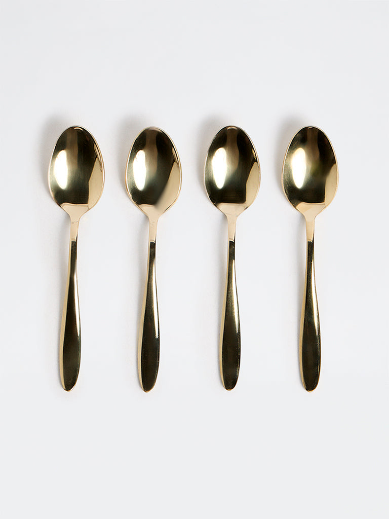 Westside Home Gold Table Spoons - Set of 4