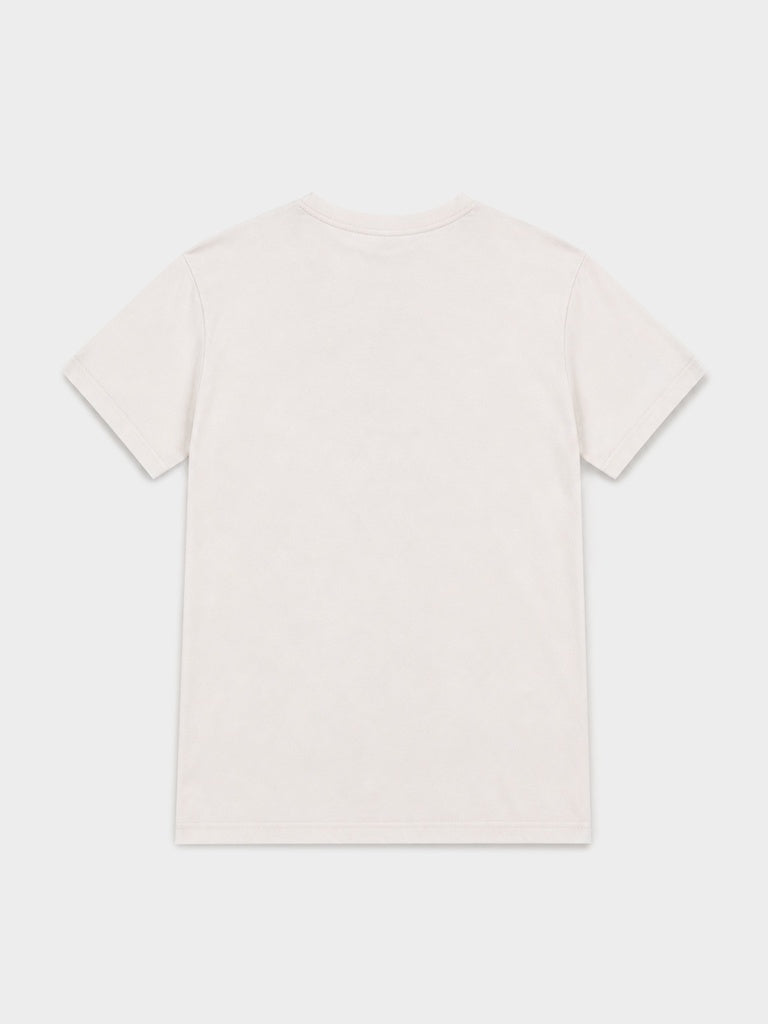 Superstar Off-White Graphic Printed Cotton T-Shirt Dress