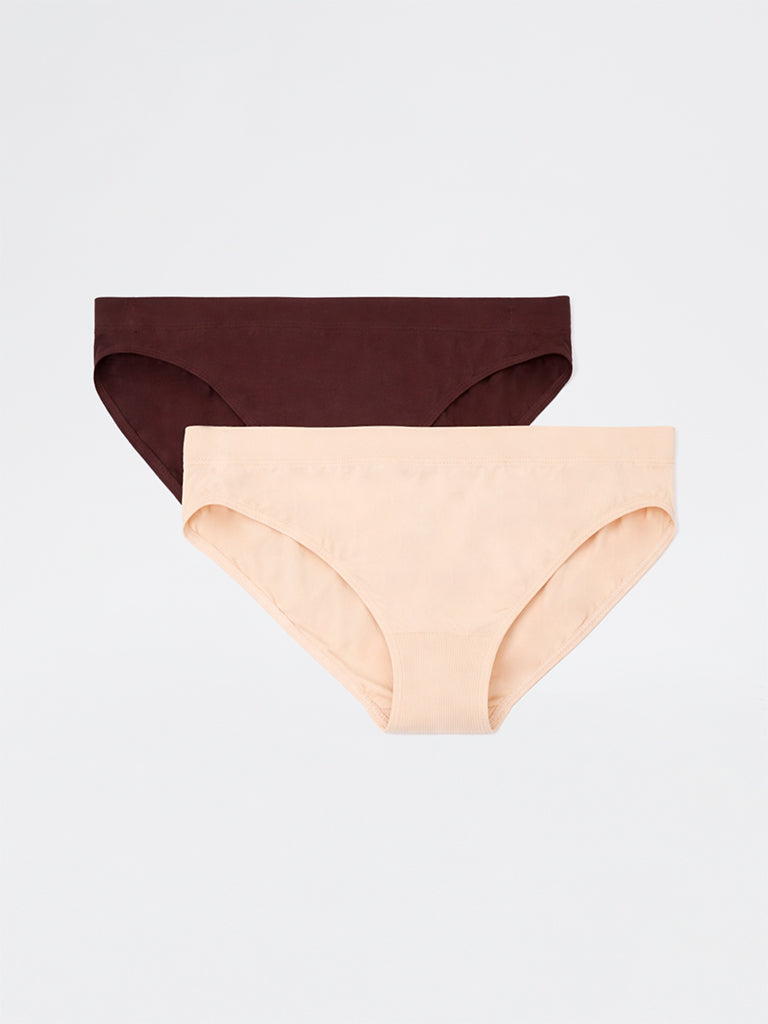 Superstar 2-Pack Seam-Free Bikini Briefs