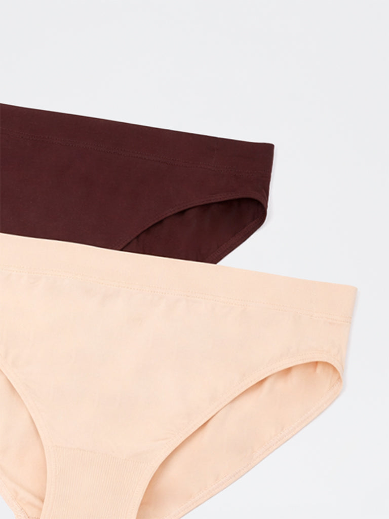 Superstar 2-Pack Seam-Free Bikini Briefs