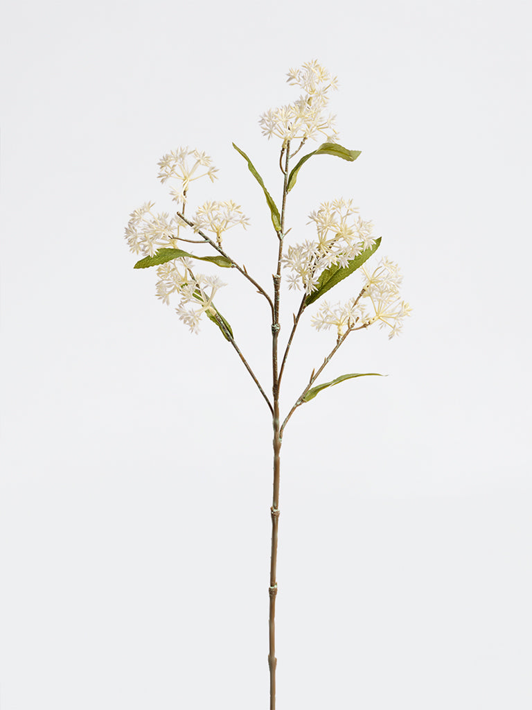 Westside Home White Artificial Gumdigger Flower Branch