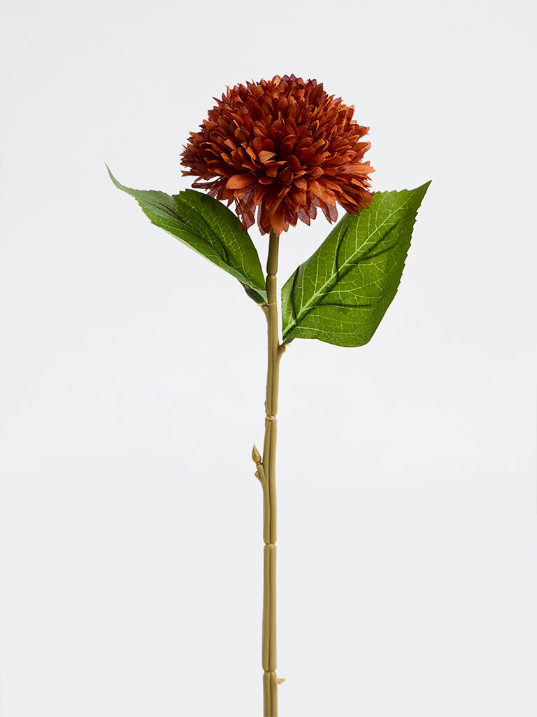 Westside Home Orange Artificial Daisy Flower Stem