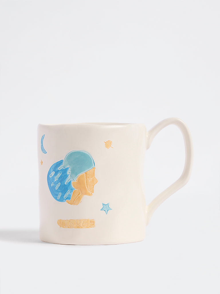 Westside Home Off-White Virgo Zodiac Mug