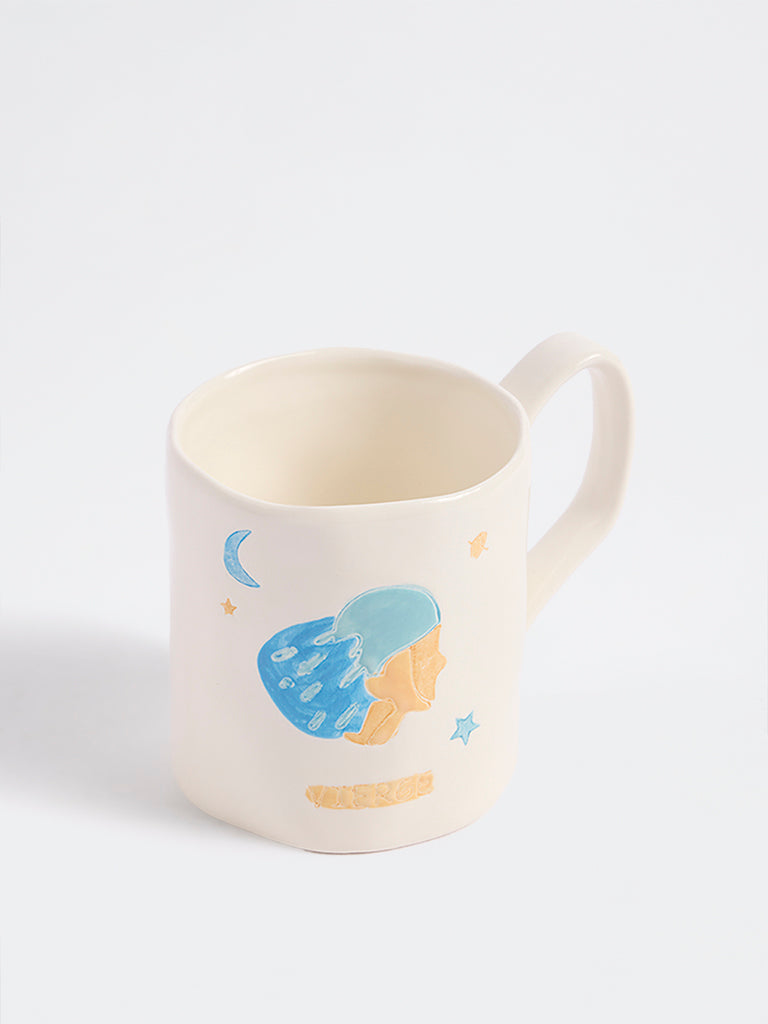 Westside Home Off-White Virgo Zodiac Mug