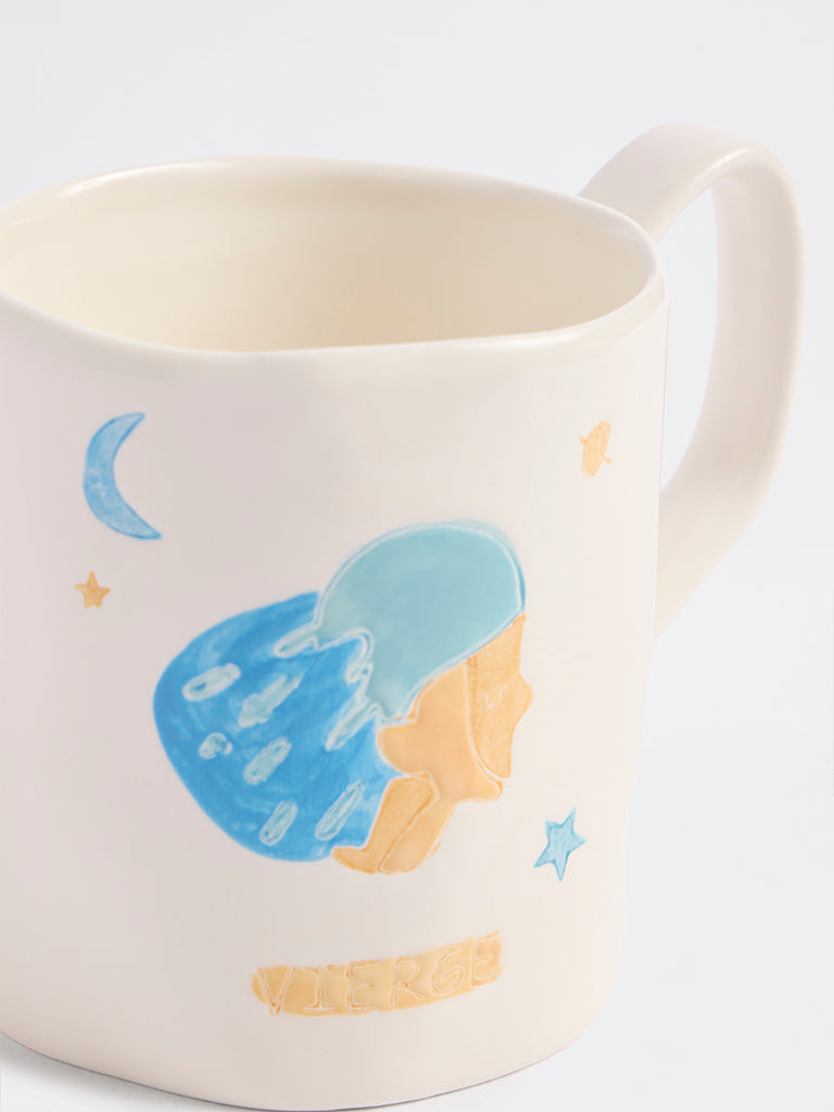 Westside Home Off-White Virgo Zodiac Mug
