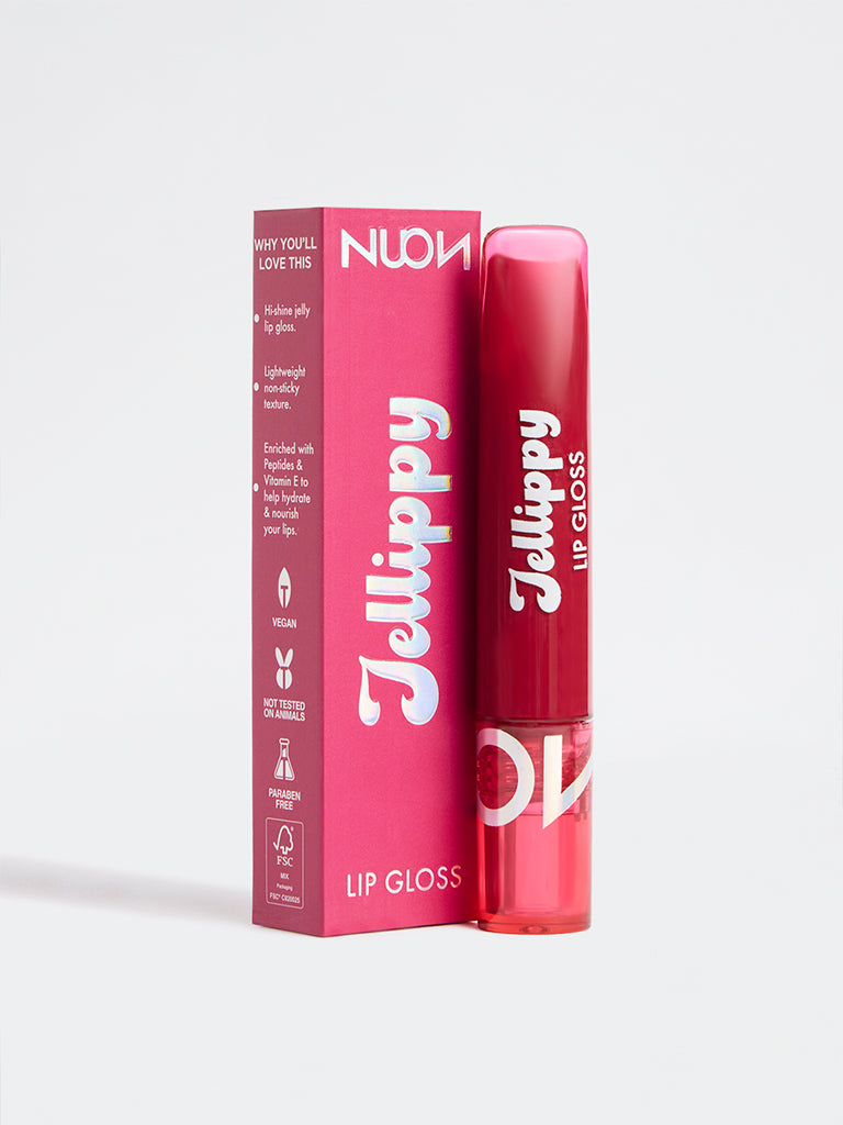 Nuon Jellippy Cherry Pop Lip Gloss - 6 ml
