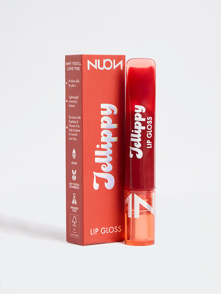 Nuon Jellippy Peach Glaze Lip Gloss - 6 ml