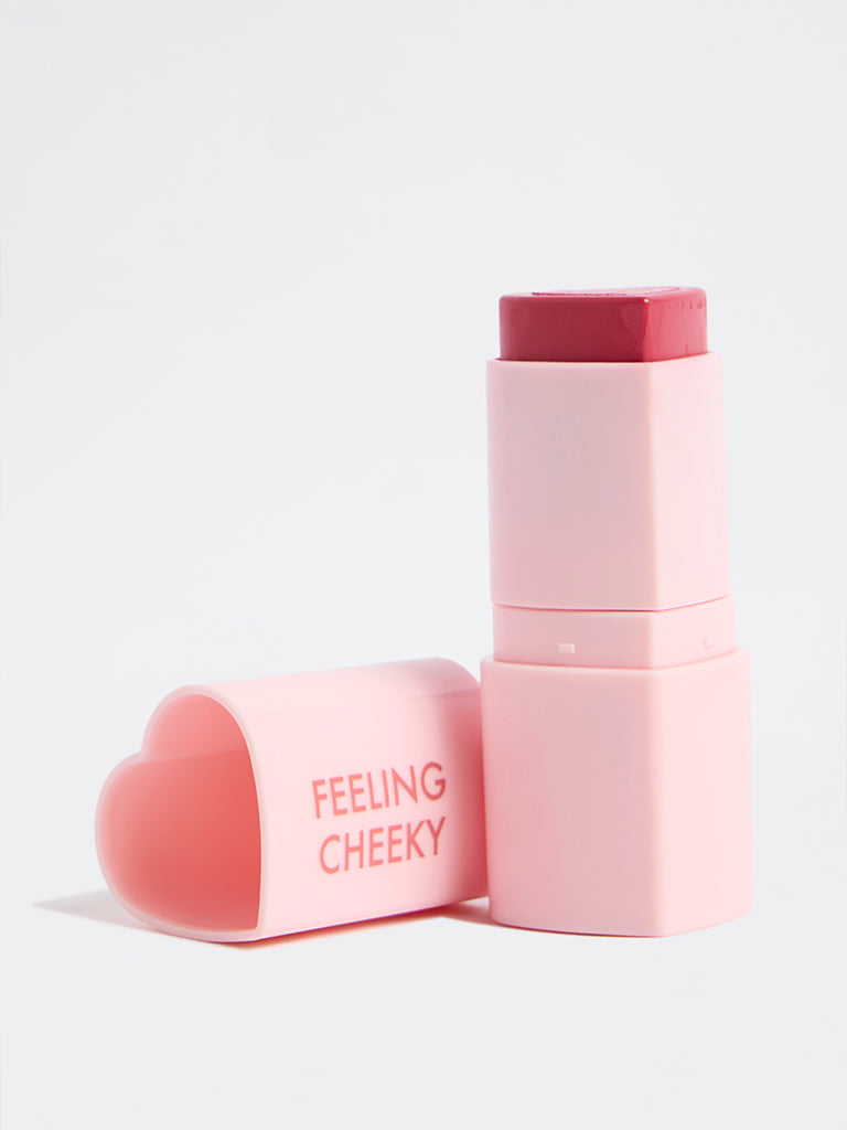 Nuon Feeling Cheeky Bubble Gum Shimmer Blush - 6.8 gm