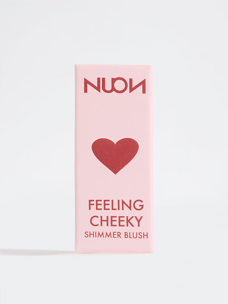 Nuon Feeling Cheeky Cherry Glaze Shimmer Blush - 6.8 gm