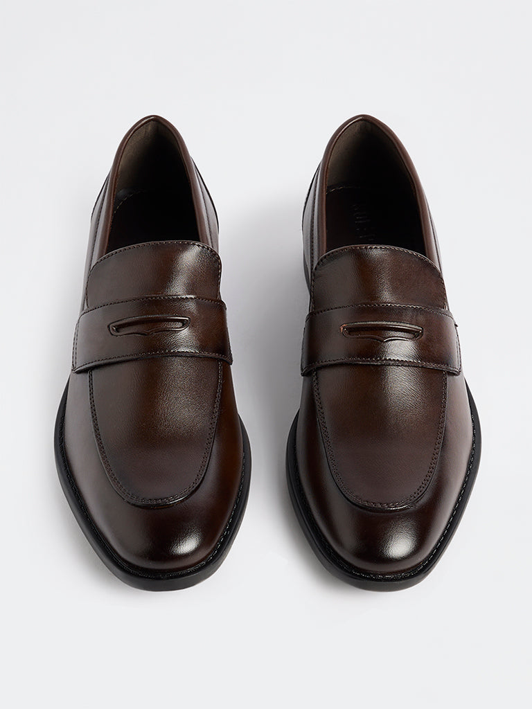 SOLEPLAY Dark Brown Loafers