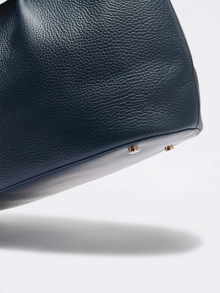 Belle Grain Leather Large Tote