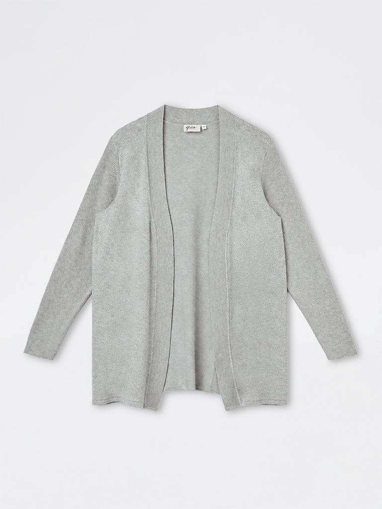 Gia Grey Cardigan