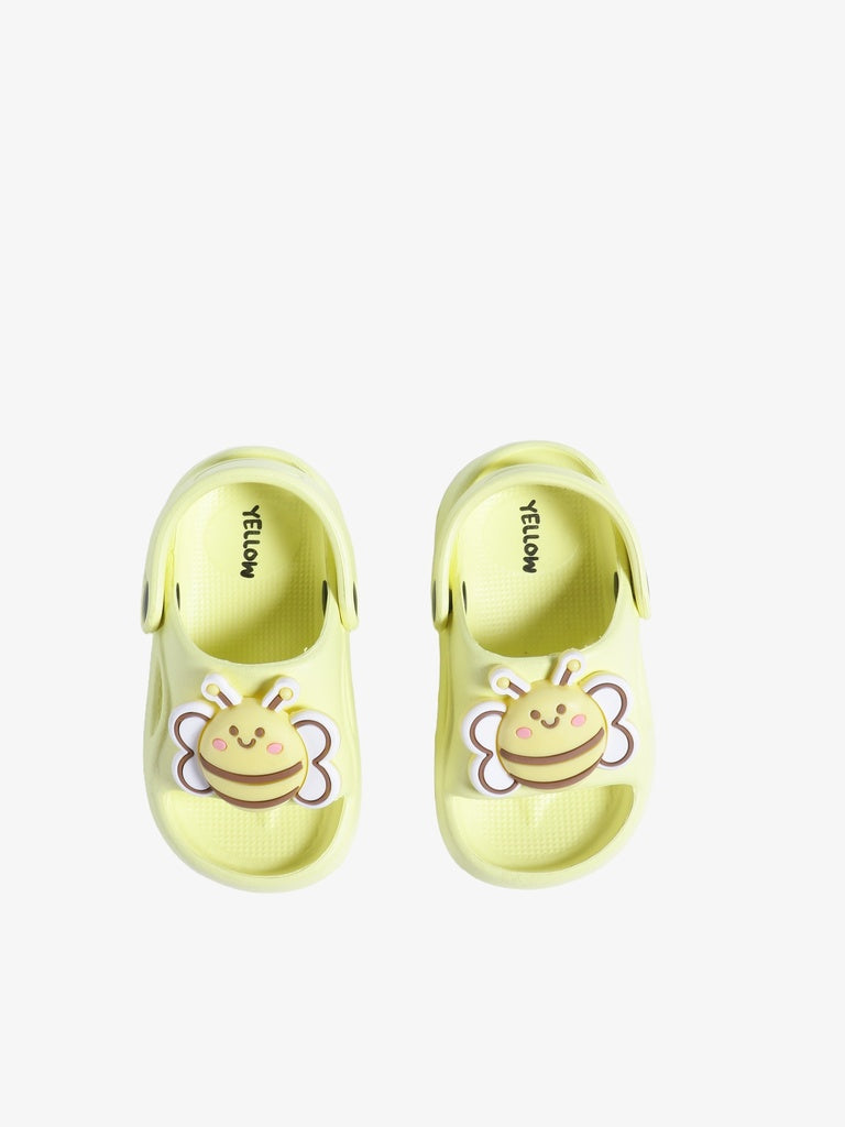 Yellow Yellow Bee Themed Comfort Clogs