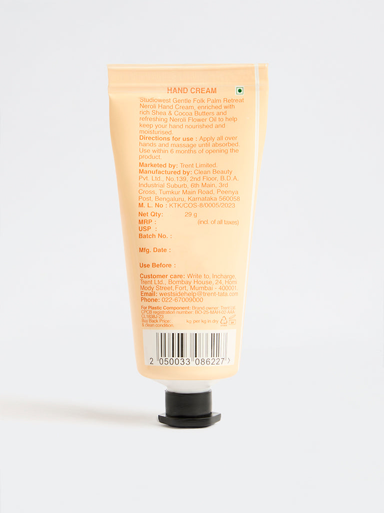 Studiowest Gentle Folk Palm Retreat Neroli Hand Cream - 29 gm