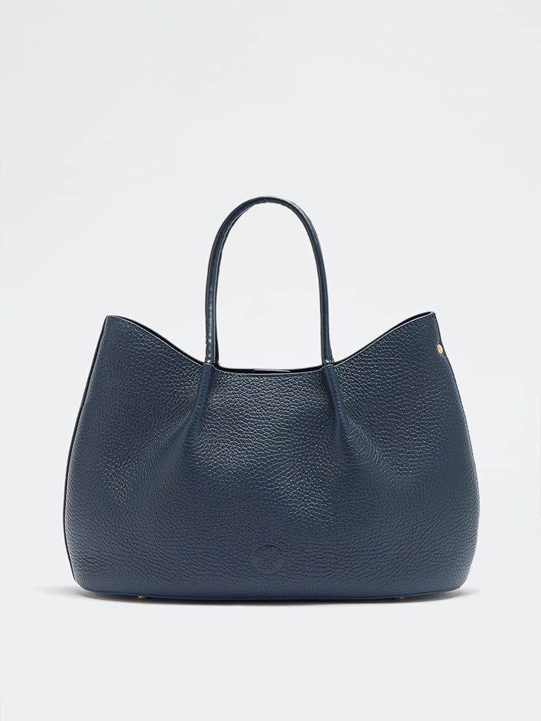 Belle Grain Leather Medium Tote