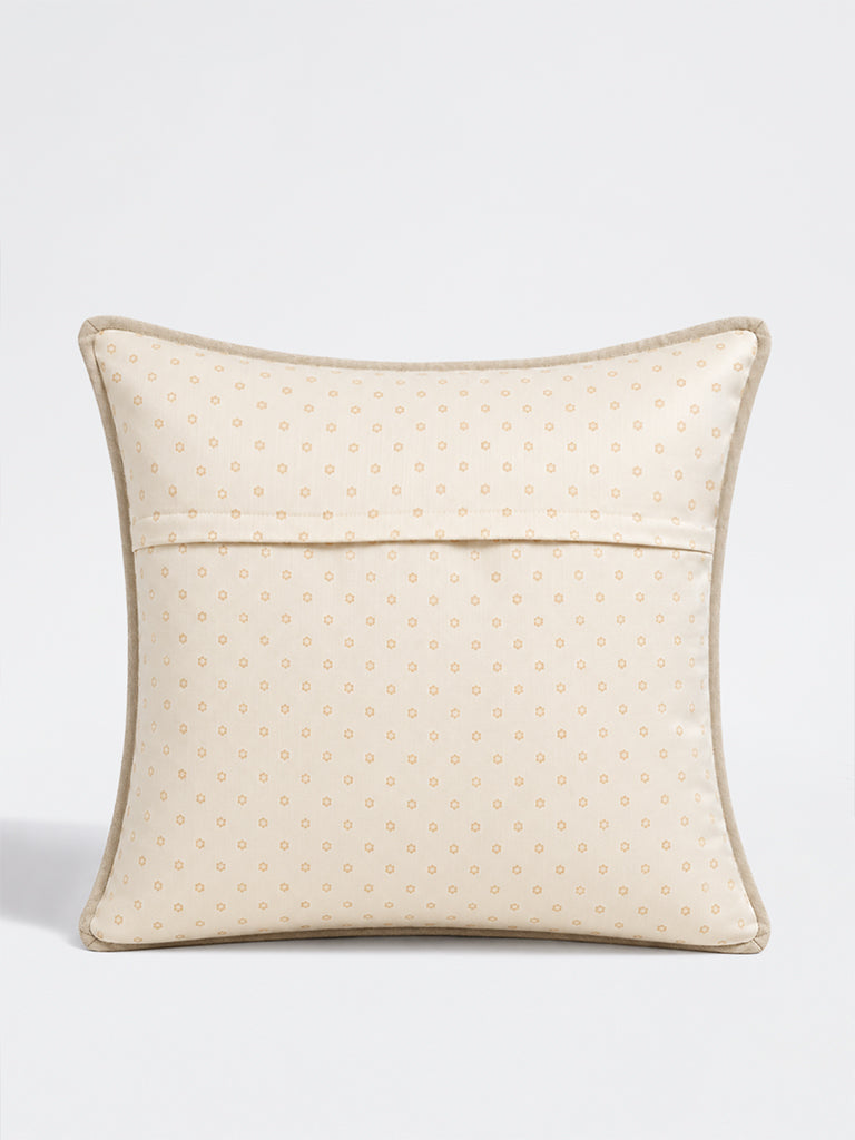 Westside Home Ivory Striped Dori Cushion Cover